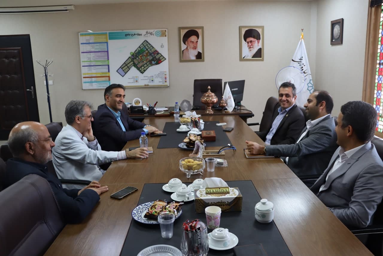 نشست مشترک مدیران صندوق CVC سامینو با رئیس و معاونین پارک علم و فناوری یزد